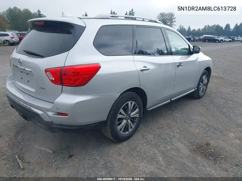 2020 NISSAN PATHFINDER VIN 5N1DR2AM8LC613728 — фото 4