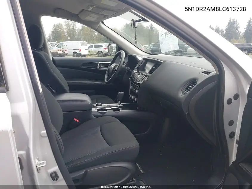 2020 NISSAN PATHFINDER VIN 5N1DR2AM8LC613728 — фото 5