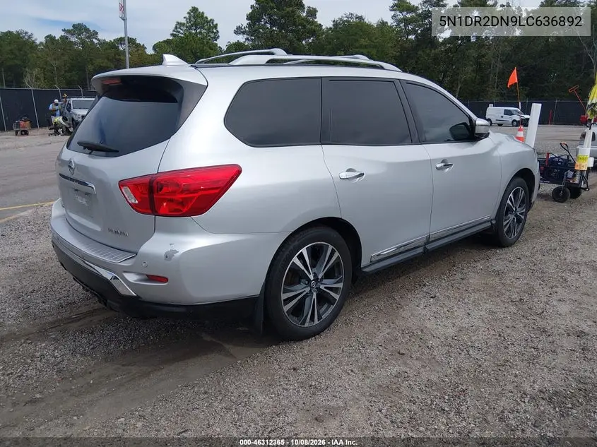 2020 NISSAN PATHFINDER VIN 5N1DR2DN9LC636892 — фото 4