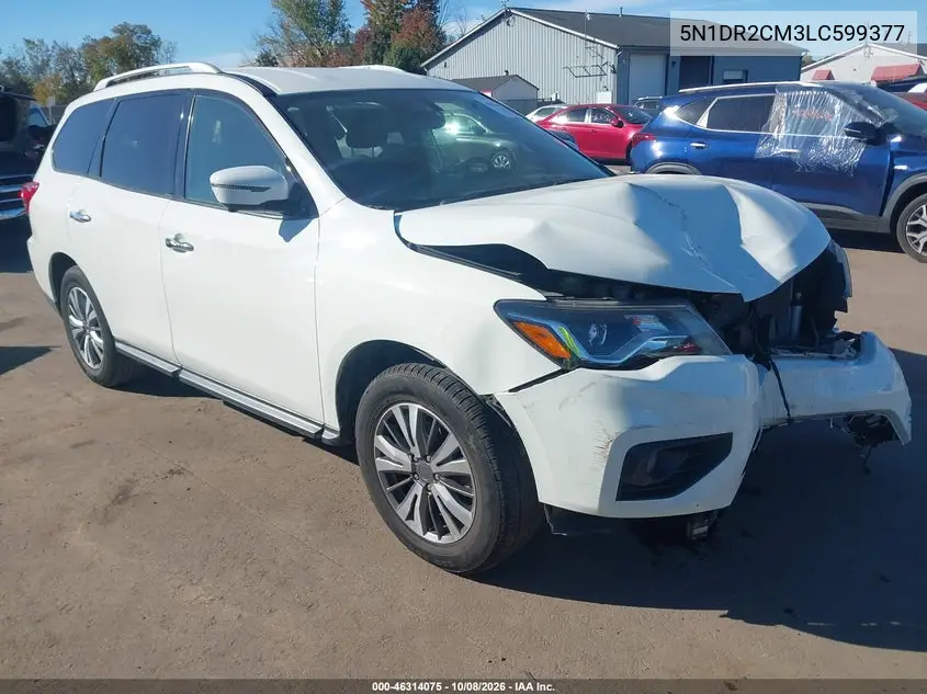 NISSAN PATHFINDER 2020, VIN 5N1DR2CM3LC599377