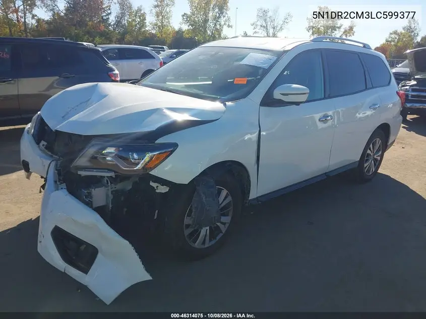 2020 NISSAN PATHFINDER VIN 5N1DR2CM3LC599377 — фото 2
