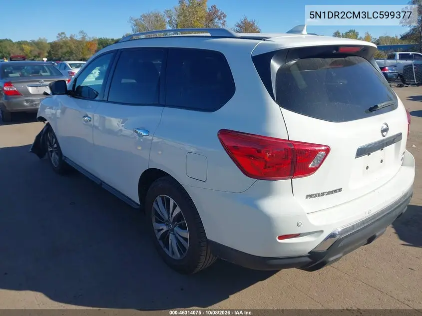 2020 NISSAN PATHFINDER VIN 5N1DR2CM3LC599377 — фото 3