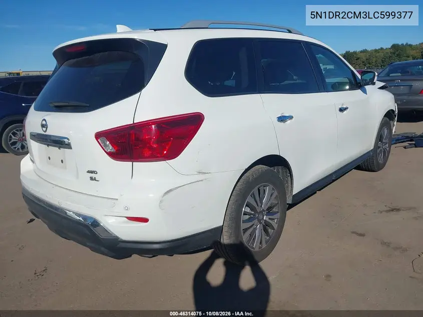 2020 NISSAN PATHFINDER VIN 5N1DR2CM3LC599377 — фото 4