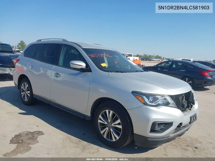 NISSAN PATHFINDER 2020, VIN 5N1DR2BN4LC581903