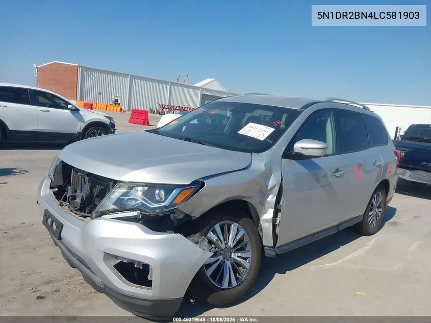 2020 NISSAN PATHFINDER VIN 5N1DR2BN4LC581903 — фото 2