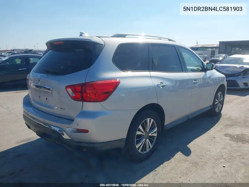 2020 NISSAN PATHFINDER VIN 5N1DR2BN4LC581903 — фото 4