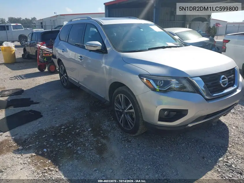 NISSAN PATHFINDER 2020, VIN 5N1DR2DM1LC599800