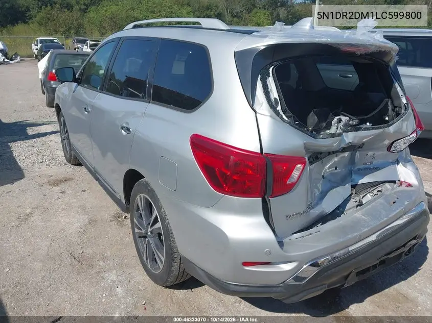 2020 NISSAN PATHFINDER VIN 5N1DR2DM1LC599800 — фото 3