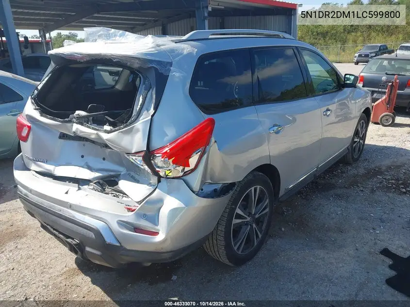 2020 NISSAN PATHFINDER VIN 5N1DR2DM1LC599800 — фото 4