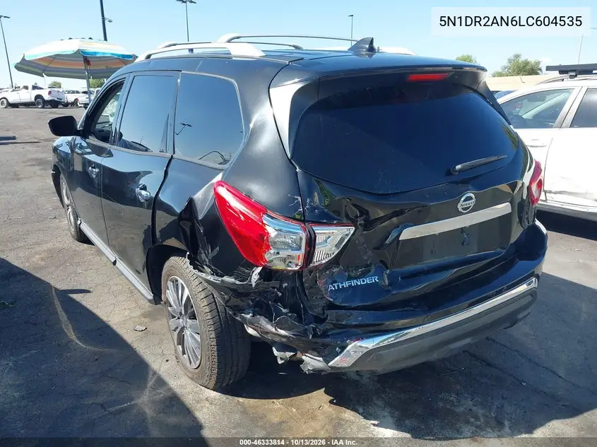2020 NISSAN PATHFINDER VIN 5N1DR2AN6LC604535 — фото 3