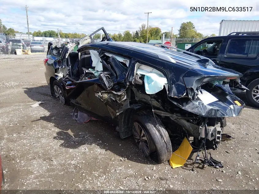 NISSAN PATHFINDER 2020, VIN 5N1DR2BM9LC633517