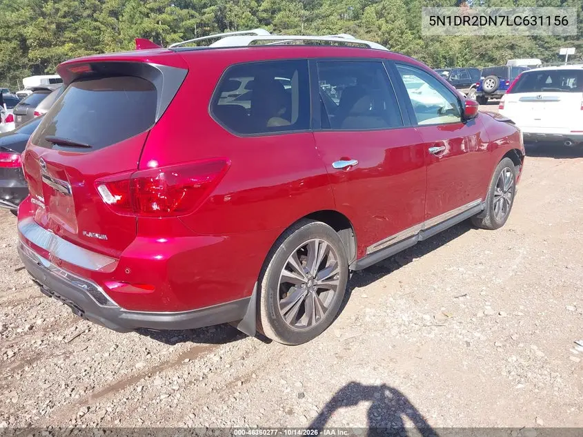 2020 NISSAN PATHFINDER VIN 5N1DR2DN7LC631156 — фото 4