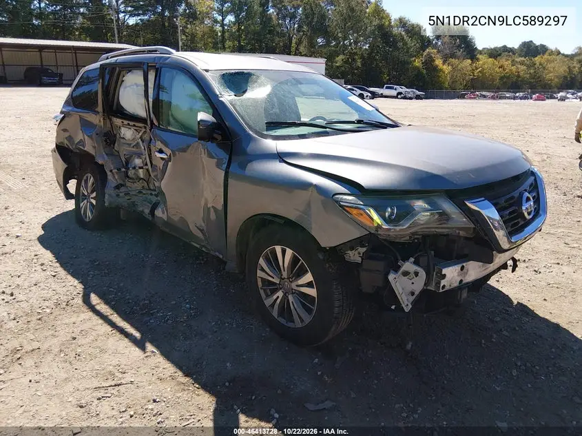 NISSAN PATHFINDER 2020, VIN 5N1DR2CN9LC589297