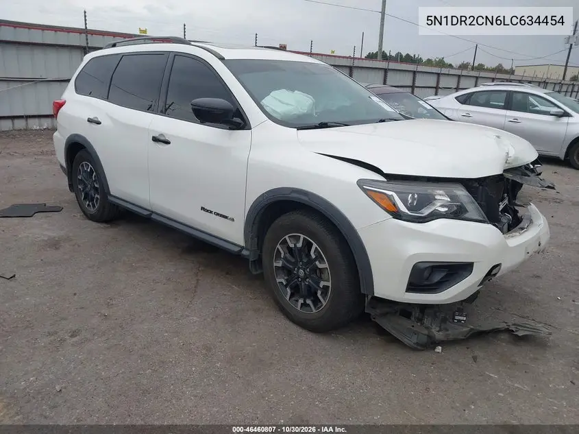 NISSAN PATHFINDER 2020, VIN 5N1DR2CN6LC634454