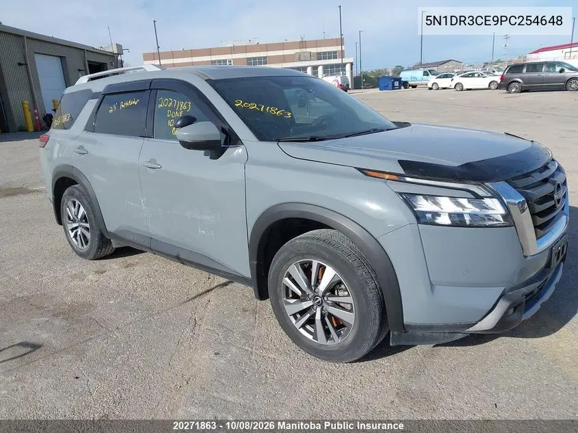 NISSAN PATHFINDER 2023, VIN 5N1DR3CE9PC254648