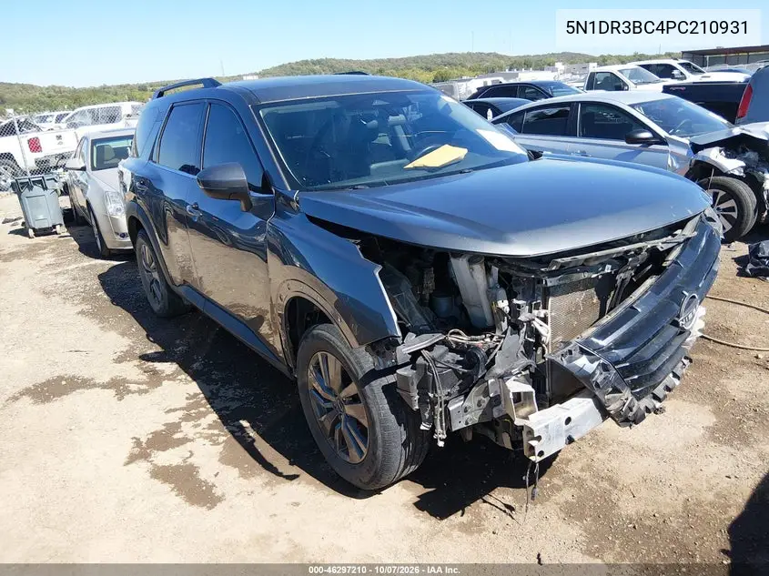 NISSAN PATHFINDER 2023, VIN 5N1DR3BC4PC210931