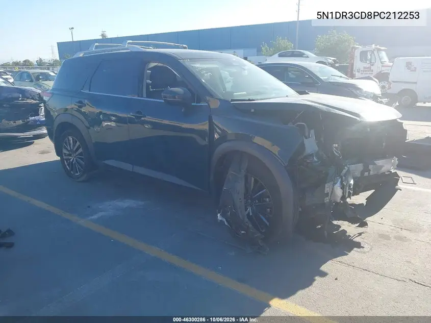 NISSAN PATHFINDER 2023, VIN 5N1DR3CD8PC212253