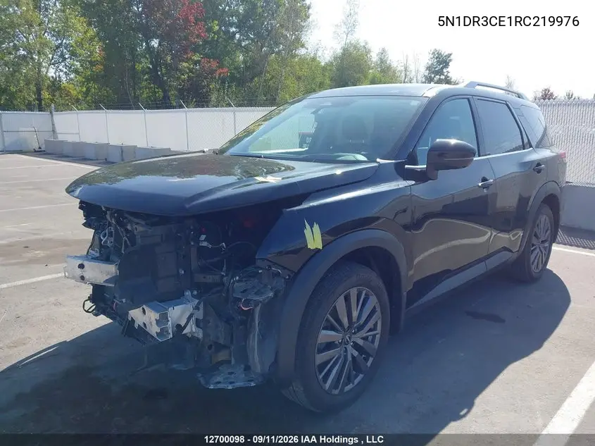 2024 NISSAN PATHFINDER VIN 5N1DR3CE1RC219976 — фото 2