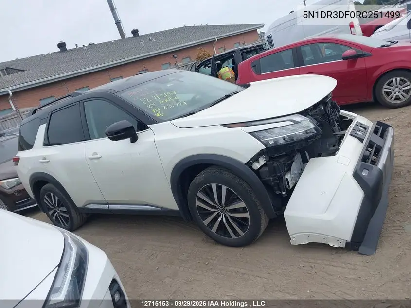 2024 NISSAN PATHFINDER VIN 5N1DR3DF0RC251499 — фото 13