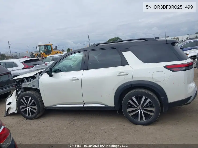 2024 NISSAN PATHFINDER VIN 5N1DR3DF0RC251499 — фото 14