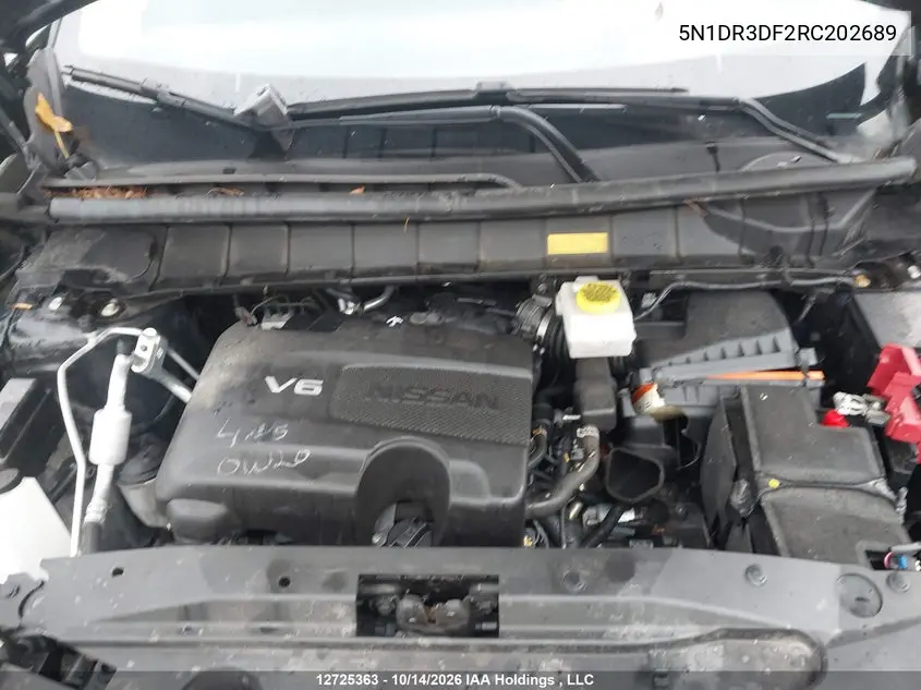 2024 NISSAN PATHFINDER VIN 5N1DR3DF2RC202689 — фото 10