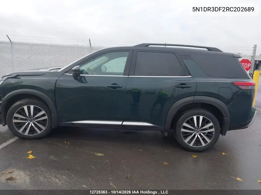 2024 NISSAN PATHFINDER VIN 5N1DR3DF2RC202689 — фото 14