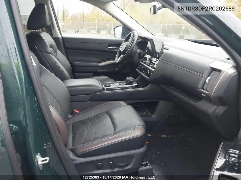 2024 NISSAN PATHFINDER VIN 5N1DR3DF2RC202689 — фото 5