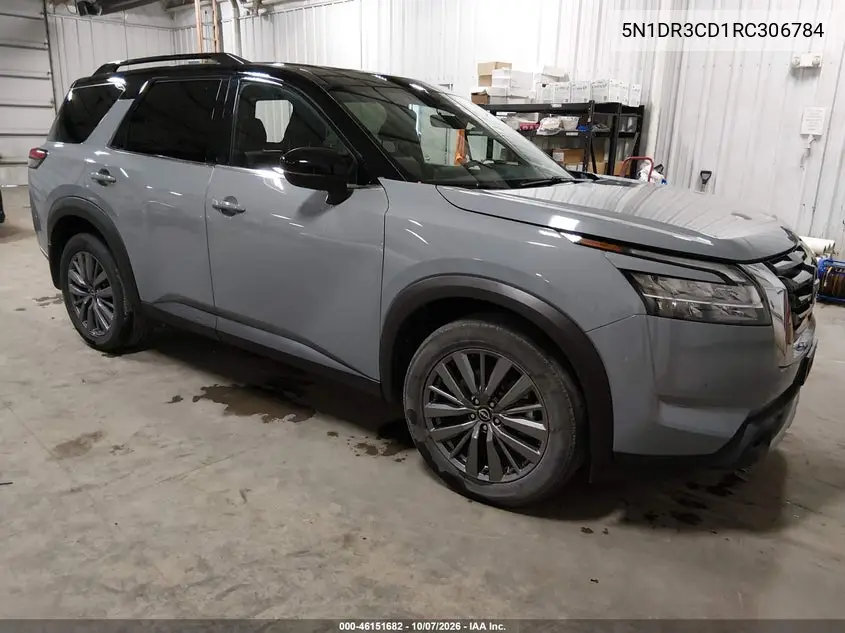 NISSAN PATHFINDER 2024, VIN 5N1DR3CD1RC306784
