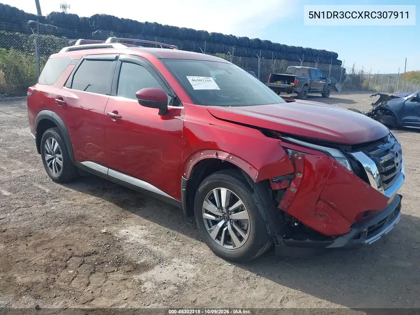 NISSAN PATHFINDER 2024, VIN 5N1DR3CCXRC307911