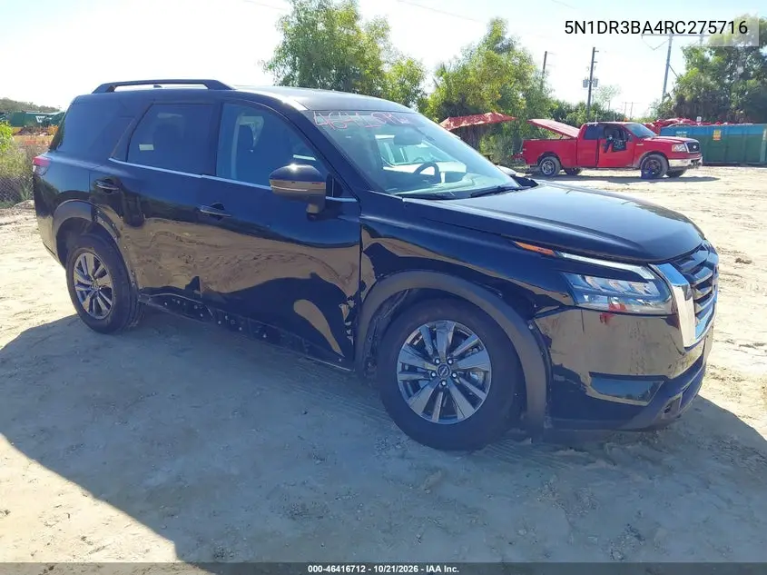 NISSAN PATHFINDER 2024, VIN 5N1DR3BA4RC275716