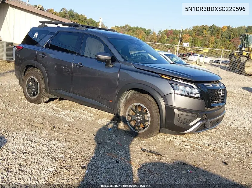 NISSAN PATHFINDER 2025, VIN 5N1DR3BDXSC229596