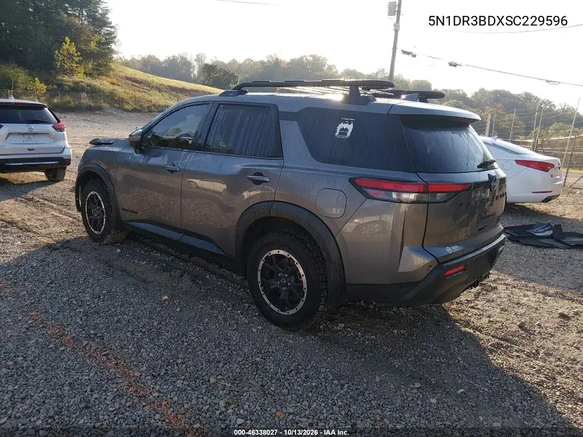 2025 NISSAN PATHFINDER VIN 5N1DR3BDXSC229596 — фото 3