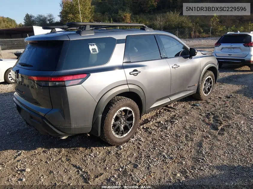2025 NISSAN PATHFINDER VIN 5N1DR3BDXSC229596 — фото 4