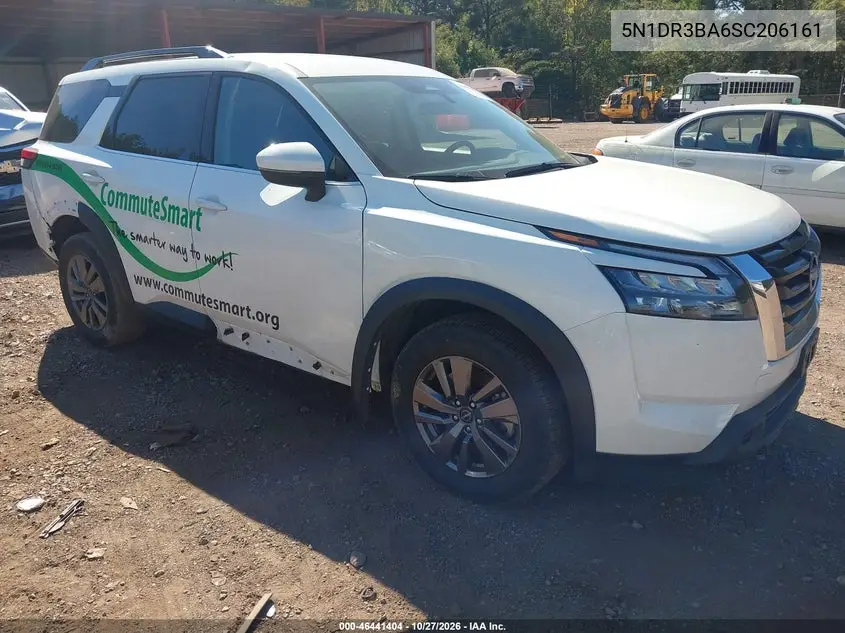 NISSAN PATHFINDER 2025, VIN 5N1DR3BA6SC206161