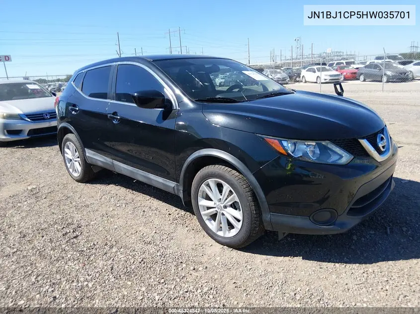 NISSAN QASHQAI 2017, VIN JN1BJ1CP5HW035701