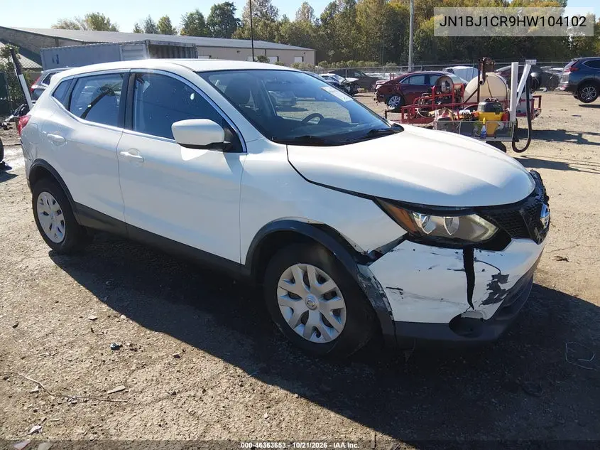 NISSAN QASHQAI 2017, VIN JN1BJ1CR9HW104102