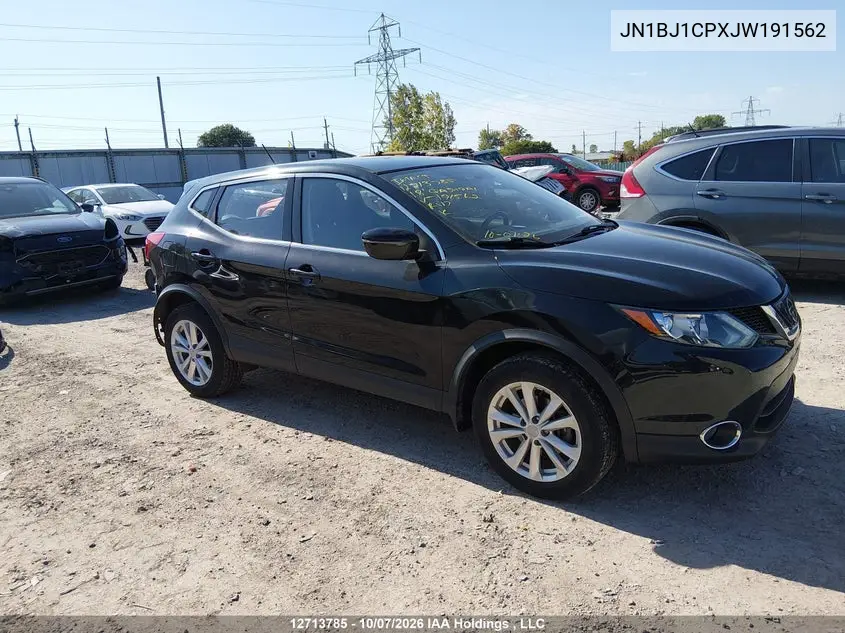 NISSAN QASHQAI 2018, VIN JN1BJ1CPXJW191562