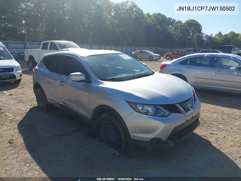 NISSAN QASHQAI 2018, VIN JN1BJ1CP7JW150502