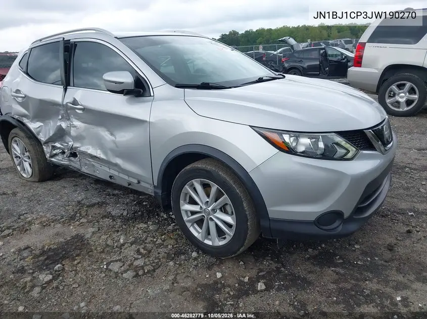 NISSAN QASHQAI 2018, VIN JN1BJ1CP3JW190270
