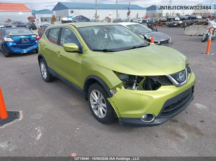 NISSAN QASHQAI 2019, VIN JN1BJ1CR5KW323484
