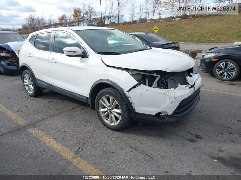 NISSAN QASHQAI 2019, VIN JN1BJ1CP1KW225874