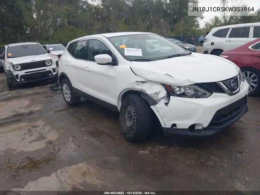 NISSAN QASHQAI 2019, VIN JN1BJ1CR5KW351964