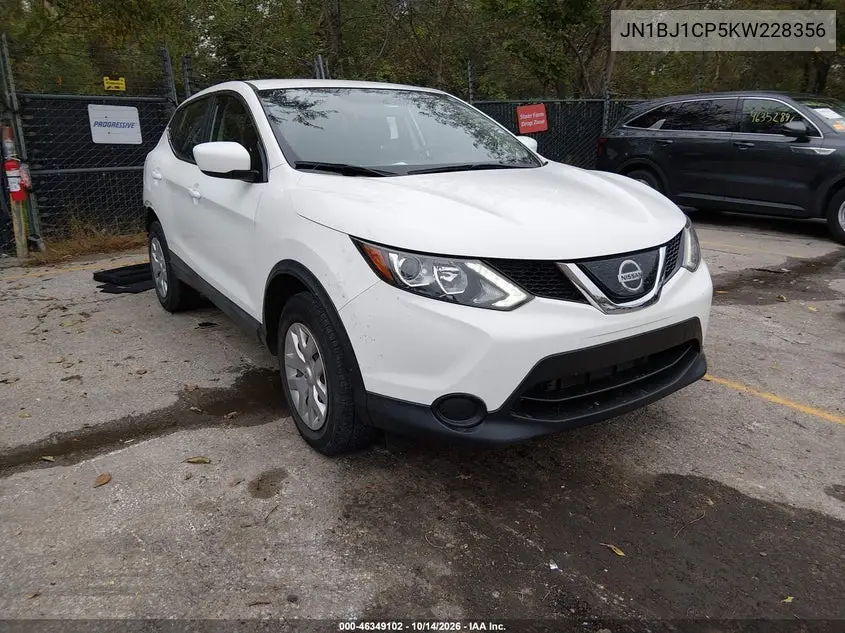 NISSAN QASHQAI 2019, VIN JN1BJ1CP5KW228356
