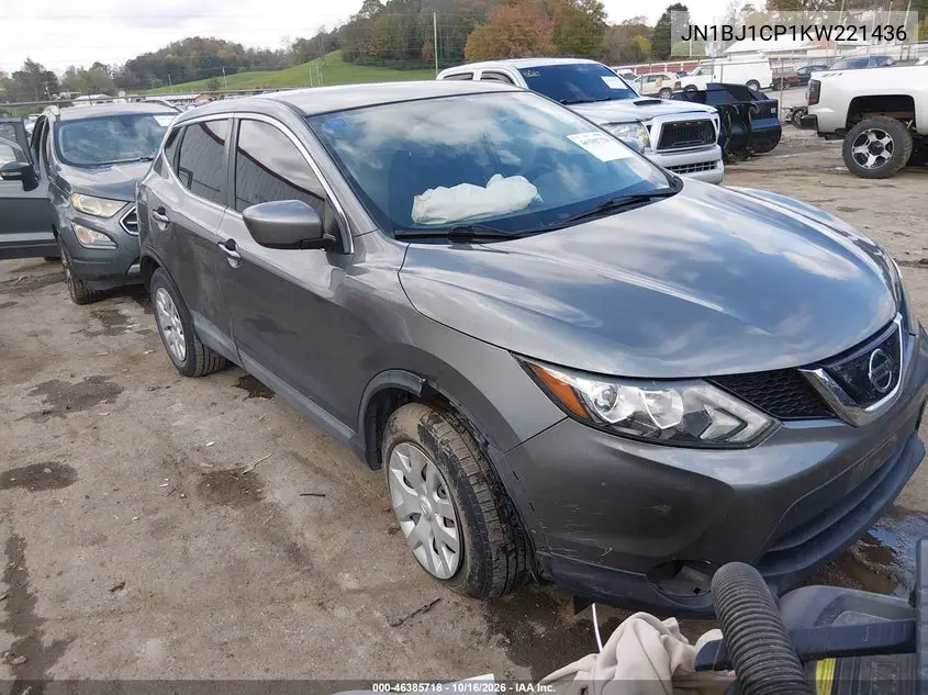 NISSAN QASHQAI 2019, VIN JN1BJ1CP1KW221436