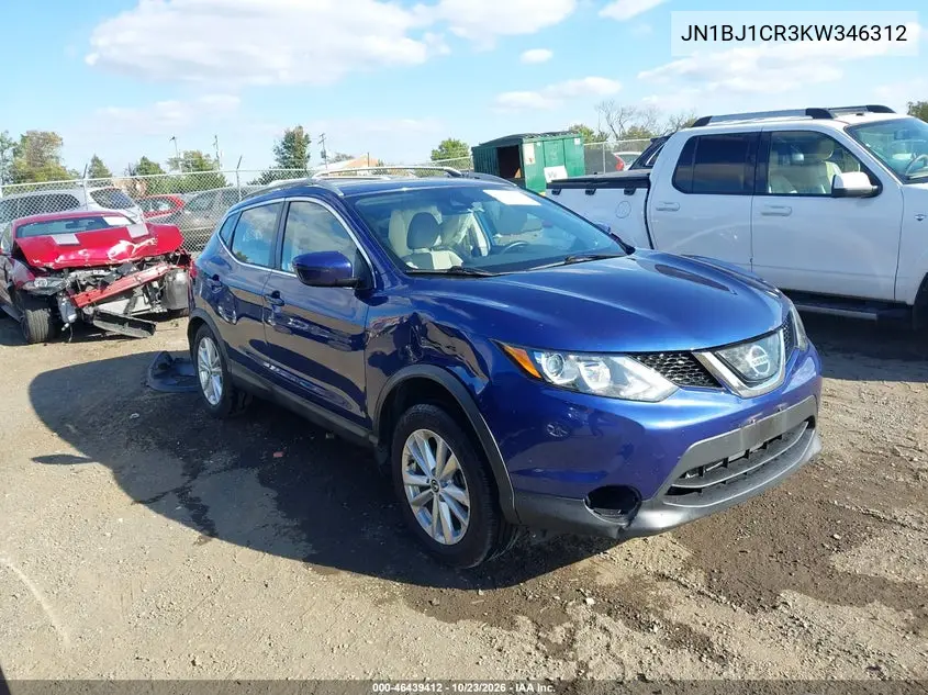 NISSAN QASHQAI 2019, VIN JN1BJ1CR3KW346312