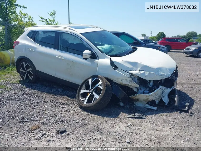 NISSAN QASHQAI 2020, VIN JN1BJ1CW4LW378032