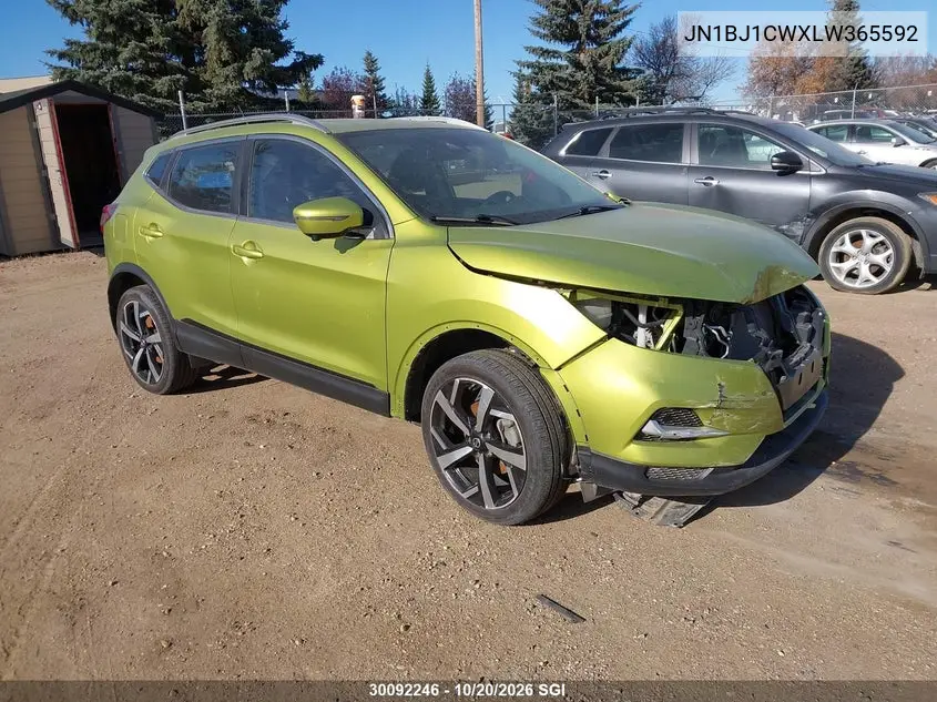 NISSAN QASHQAI 2020, VIN JN1BJ1CWXLW365592