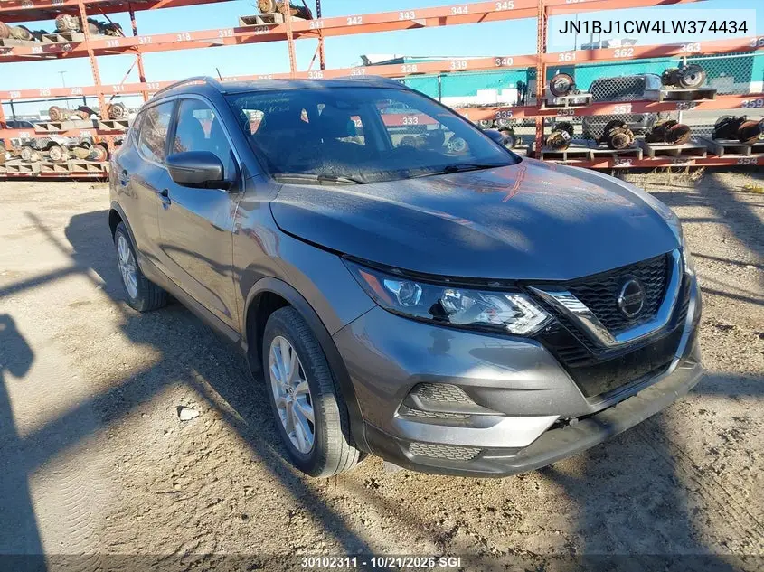 NISSAN QASHQAI 2020, VIN JN1BJ1CW4LW374434