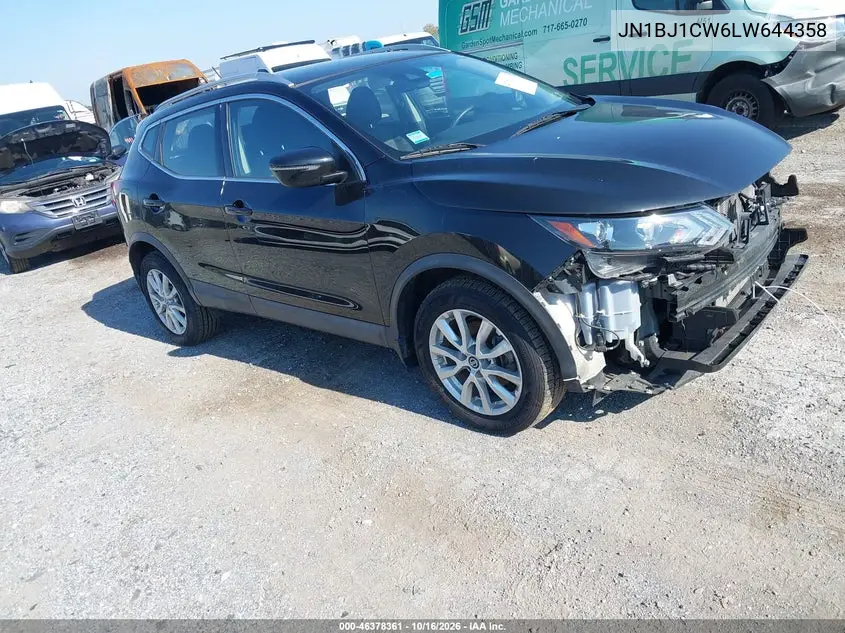 NISSAN QASHQAI 2020, VIN JN1BJ1CW6LW644358