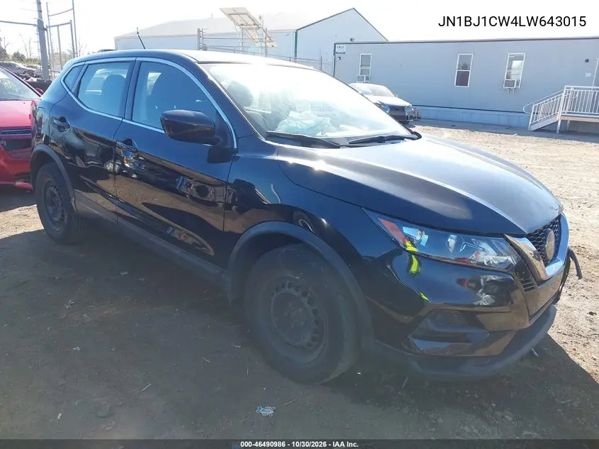 NISSAN QASHQAI 2020, VIN JN1BJ1CW4LW643015